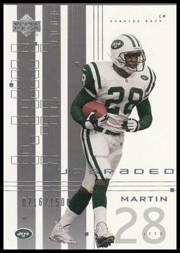 2000 UD Graded 57 Curtis Martin